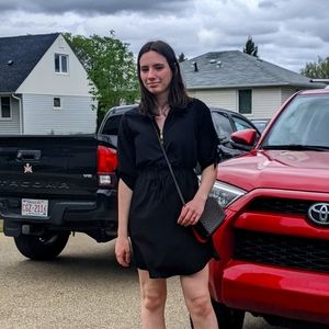 black dress
